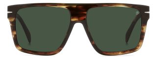 Óculos de sol David Beckham DB 7149/S DB Castanho Quadrada - 2
