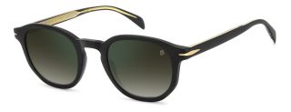 Óculos de sol David Beckham DB 1007/S DB Preto Redonda - 1