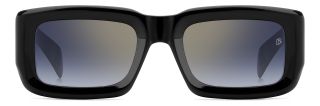 Óculos de sol David Beckham DB 7131/S DB Preto Retangular - 2