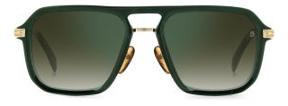 Óculos de sol David Beckham DB 7136/S DB Verde Retangular - 2