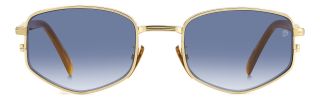 Óculos de sol David Beckham DB 1129/S DB Dourados Retangular - 2