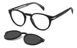 Óculos de sol David Beckham DB 7104/CS DB Preto Ovalada - 1