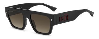 Óculos de sol Dsquared2 DS ICON 0031/S Preto Tamanho: 55X20