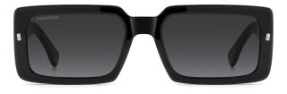 Óculos de sol Dsquared2 ICON 0029/S DS Preto Retangular - 2