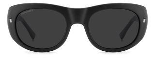 Óculos de sol Dsquared2 ICON 0028/S DS Preto Ovalada - 2