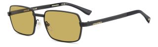 Óculos de sol Dsquared2 D2 0192/S DS Preto Ovalada - 1