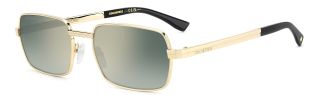 Óculos de sol Dsquared2 D2 0192/S DS Dourados Ovalada - 1