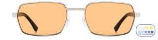 Óculos de sol Dsquared2 D2 0192/S DS Prateados Ovalada - 2