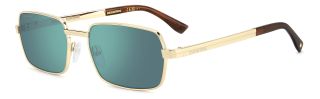 Óculos de sol Dsquared2 D2 0192/S DS Dourados Ovalada - 1