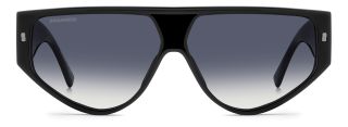 Óculos de sol Dsquared2 D2 0201/S DS Preto Ovalada - 2