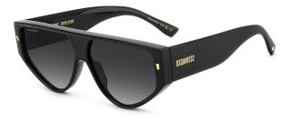 Óculos de sol Dsquared2 D2 0201/S DS Preto Ovalada - 1