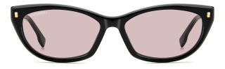 Óculos de sol Dsquared2 D2 0209/G/S DS Preto Borboleta - 2