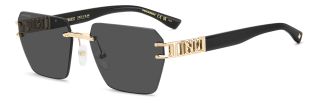 Óculos de sol Dsquared2 D2 0173/S DS Dourados Retangular - 1