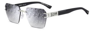 Óculos de sol Dsquared2 D2 0173/S DS Prateados Retangular - 1
