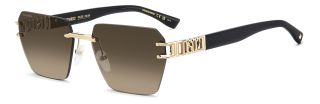 Óculos de sol Dsquared2 D2 0173/S DS Dourados Retangular - 1