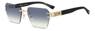 Óculos de sol Dsquared2 D2 0173/S DS Dourados Retangular - 1