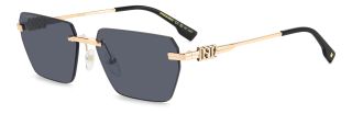 Óculos de sol Dsquared2 DS D2 0102/S Preto Tamanho: 58X16