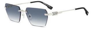 Óculos de sol Dsquared2 DS D2 0102/S Prateados Tamanho: 58X16