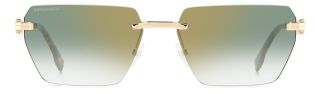Óculos de sol Dsquared2 D2 0102/S DS Verde Retangular - 2
