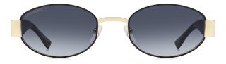 Óculos de sol Dsquared2 D2 0155/S DS Preto Ovalada - 2