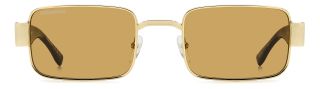 Óculos de sol Dsquared2 D2 0156/S DS Dourados Retangular - 2