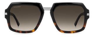 Óculos de sol Dsquared2 D2 0159/S DS Castanho Quadrada - 2