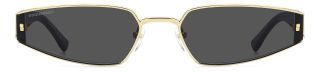 Óculos de sol Dsquared2 D2 0168/S DS Dourados Borboleta - 2