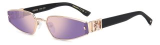 Óculos de sol Dsquared2 D2 0168/S DS Dourados Borboleta - 1