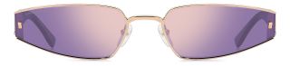 Óculos de sol Dsquared2 D2 0168/S DS Dourados Borboleta - 2