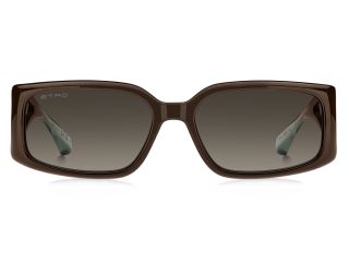 Óculos de sol Etro ETROZEPHYR ET Castanho Retangular - 2
