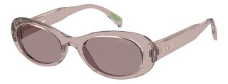 Óculos de sol Levi's LV 1112/S LS Rosa/Vermelho-Púrpura Ovalada - 1