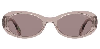Óculos de sol Levi's LV 1112/S LS Rosa/Vermelho-Púrpura Ovalada - 2