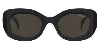 Óculos de sol Levi's LV 1080/S LS Preto Retangular - 2