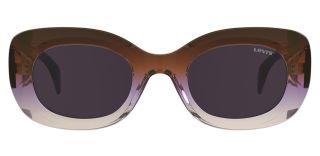Óculos de sol Levi's LV 1080/S LS Castanho Retangular - 2