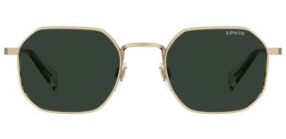Óculos de sol Levi's LV 1035/S LS Dourados Retangular - 2