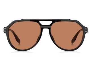 Óculos de sol Marc Jacobs MARC 876/S MJ Preto Aviador - 2
