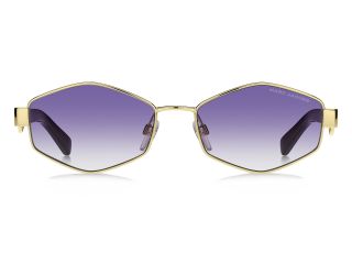 Óculos de sol Marc Jacobs MARC 496/S MJ Dourados Retangular - 2