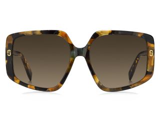 Óculos de sol Marc Jacobs MJ 1128/S MJ Castanho Quadrada - 2