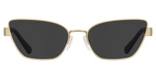 Óculos de sol LOVE MOSCHINO MOL108/S ML Dourados Retangular - 2
