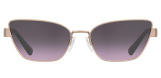 Óculos de sol LOVE MOSCHINO MOL108/S ML Dourados Retangular - 2