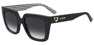 Óculos de sol LOVE MOSCHINO MOL099/S ML Preto Quadrada - 1