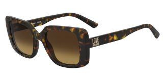 Óculos de sol LOVE MOSCHINO MOL090/S ML Castanho Retangular - 1