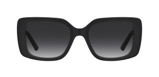 Óculos de sol LOVE MOSCHINO MOL090/S ML Preto Retangular - 2