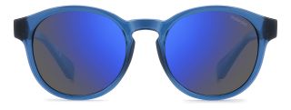 Óculos de sol Polaroid Kids PLD 8075/S PK Azul Ovalada - 2