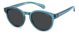 Óculos de sol Polaroid Kids PLD 8075/S PK Azul Ovalada - 1