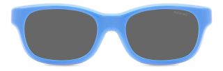Óculos de sol Polaroid Kids PLD K006 CL-ON PK Azul Retangular - 2