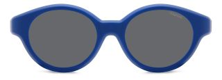 Óculos de sol Polaroid Kids PLD K007 CL-ON PK Azul Redonda - 2