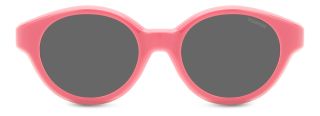 Óculos de sol Polaroid Kids PLD K007 CL-ON PK Rosa/Vermelho-Púrpura Redonda - 2