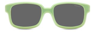 Óculos de sol Polaroid Kids PLD K005 CL-ON PK Verde Retangular - 2