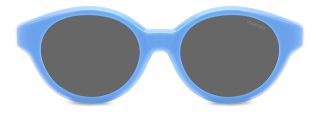 Óculos de sol Polaroid Kids PLD K007 CL-ON PK Azul Redonda - 2